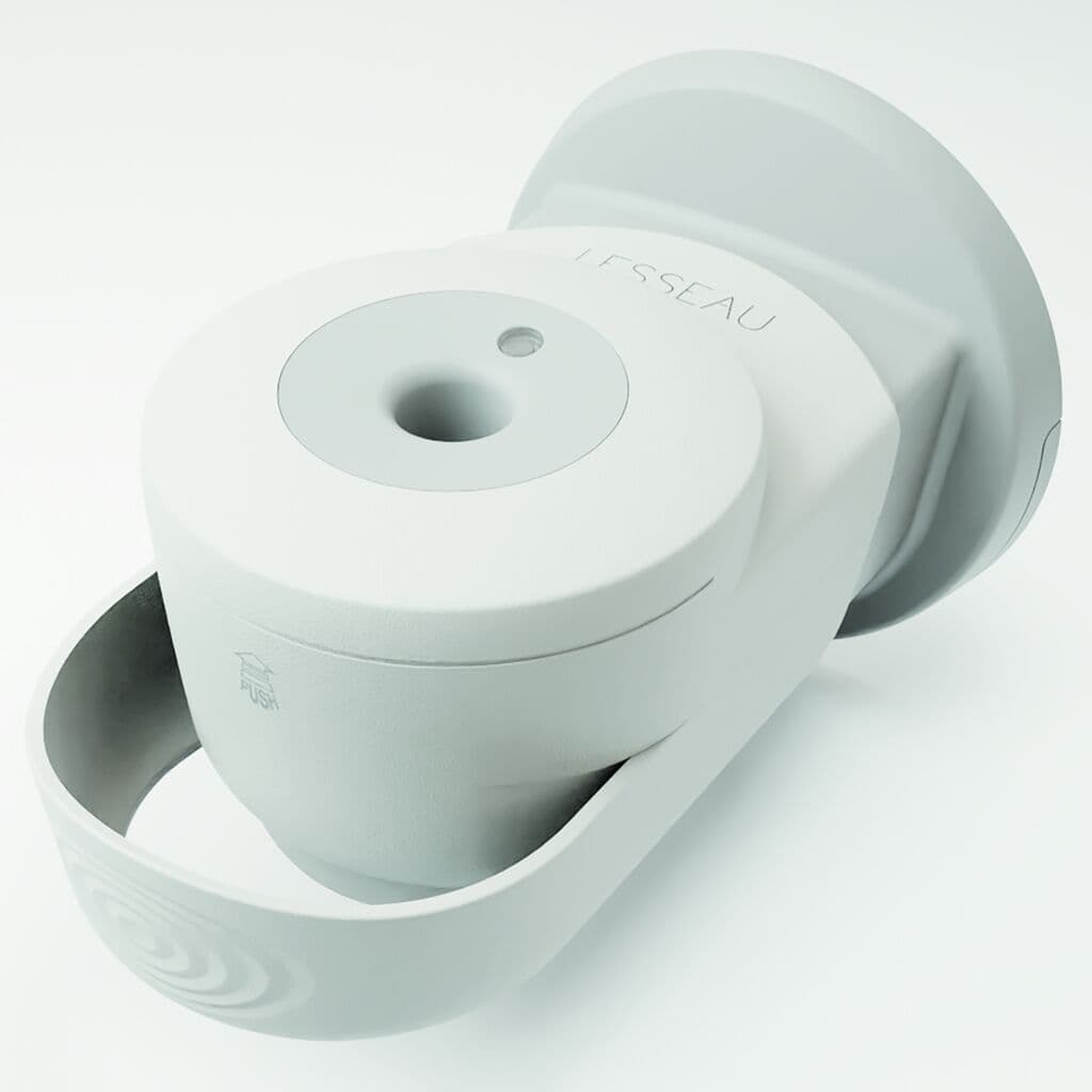 LESSEAU Hand Wash Bar Manual Dispenser - Hvit