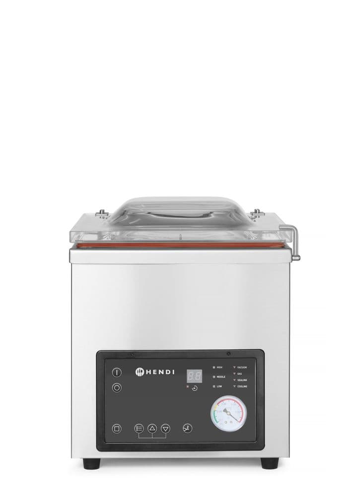 Vakuumkammerpakkemaskin Profi Line, HENDI, Profi Line, tetningslist 350 mm, 230V/750W, 450x555x(H)480mm