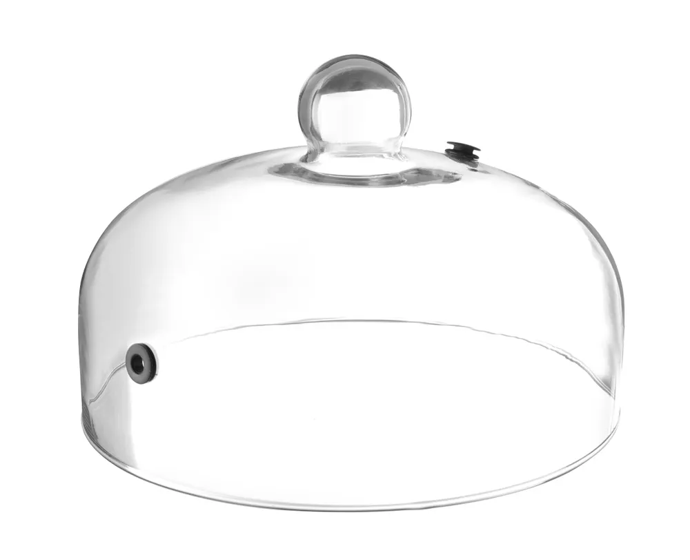 Glass dome with vent, HENDI, Plate dome, ⌀260x(H)175mm