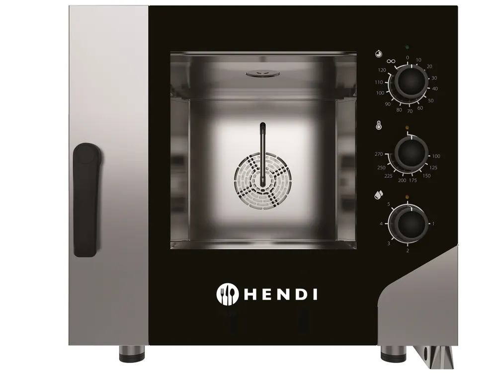 Convection steam oven CONTROL 5x GN 1/1, HENDI, GN 1/1, 400V/7800W, 730x855x(H)700mm