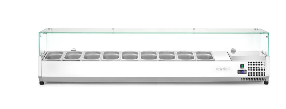 Refrigerated countertop server GN 1/3, Arktic, 9x GN 1/3, 230V/180W, 2005x420x(H)456mm