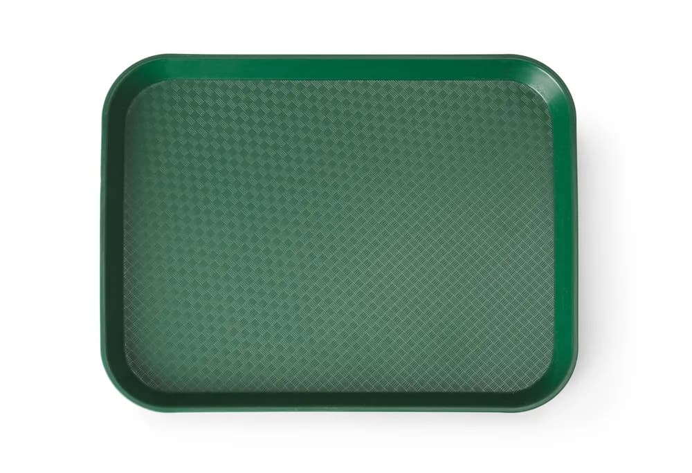 Serveringsbrett i polypropylen · liten, AmerBox, grønn, 265x345x(H)20mm